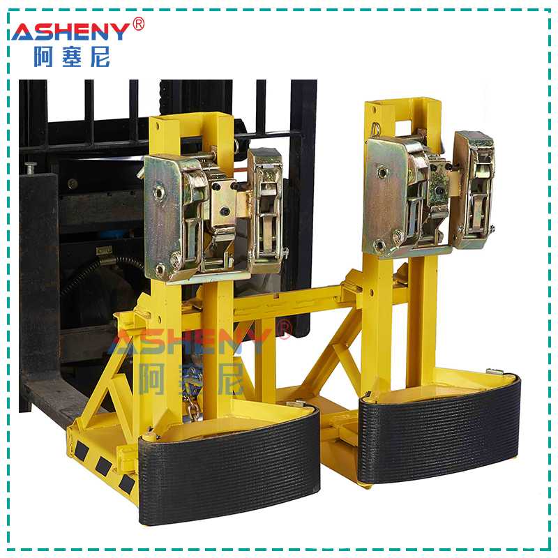 重型叉車油桶夾具雙桶四鷹嘴