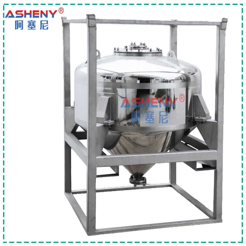 不銹鋼方形保溫膠水存儲罐