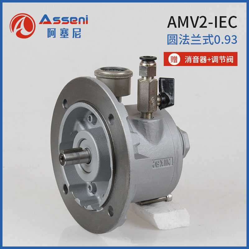 AMV2-IEC葉片式氣動馬達Asseni-無錫阿塞尼科技有限公司